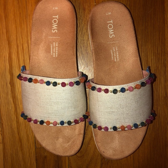 toms slide sandals